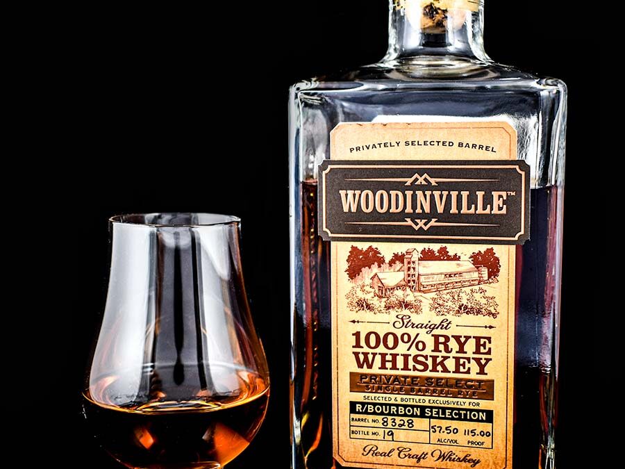 Woodinville Private Select Single Barrel Rye Whiskey