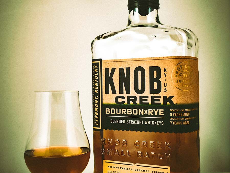 Knob Creek Bourbon x Rye Blended Straight Whiskeys